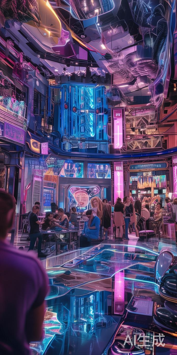 除了传统博彩，新葡京还大力引入沉浸式娱乐场景，例如