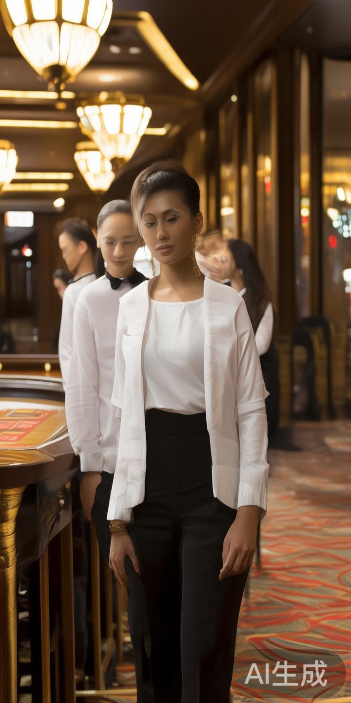 正规的赌场配备经过专业训练的员工，制服整洁，态度专